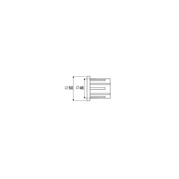 Connection for Ø50mm tube