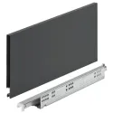 Stalčių šonai Matrix Box Slim A Synchro, H175mm, L270mm, 30kg, švelnaus uždarymo, antracitas