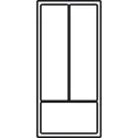 Spice jar insert, Wood, universal cutlery insert and Matrix Box P