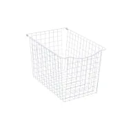 Wire basket Norscan, W600mm, H330mm, Ø500mm, dark grey