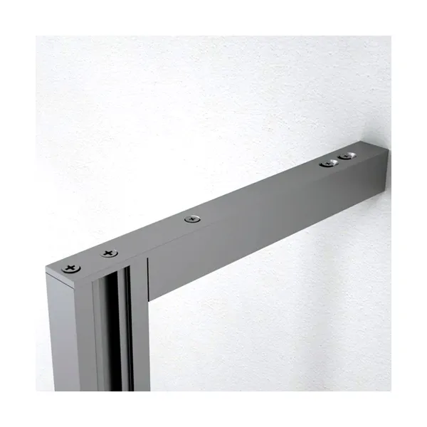 Upper wall connection element L345mm stainless steel