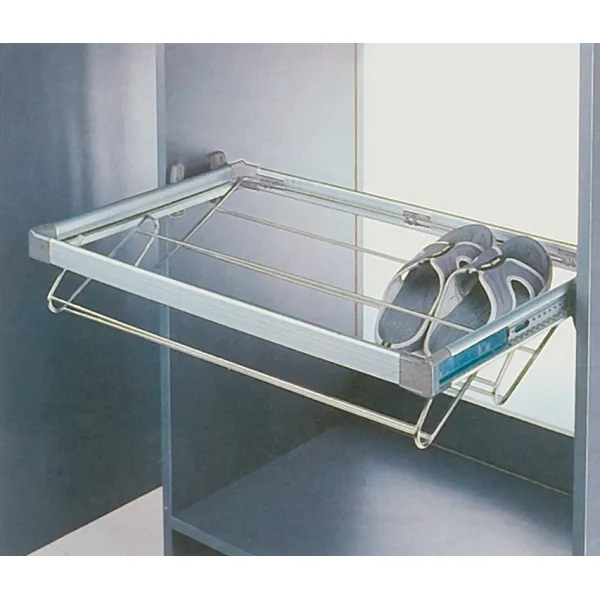 Shoe rack, for pull-out frame system