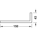 Compensating strip Move, for nominal length up to 650mm