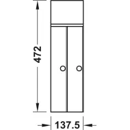 Laikiklis folijai Move, 137,5x472mm, medinis, ąžuolas