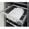Pull out basket, for pull-out frame system