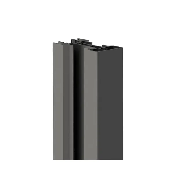 Profilis vertikalus Stili, su grioveliu LED juostai, L4800mm, nerūdijantis plienas