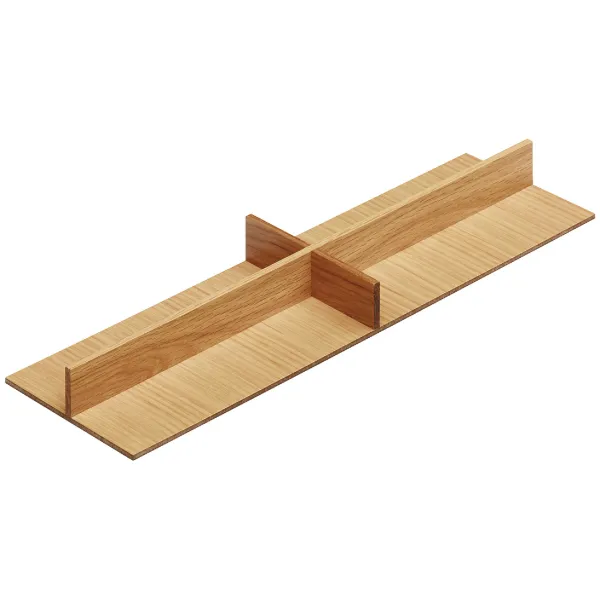 Skirtukas dėklui Move, 137,5x472mm, medinis, ąžuolas