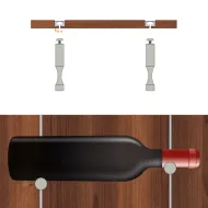Laikiklis butelio Pin Wine titanium