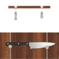 Laikiklis peilio Pin Knife titanium