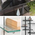 Laikiklis lentynos Pin Shelf titanium