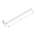 Tube Ø16mm L1000mm chrome