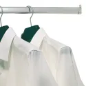 Wardrobe rail OVA, 30x15x0.8mm, L1500mm, chrome