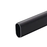 Vamzdis ovalus, 30x15x0,8mm, L1500mm, chromas