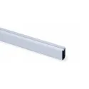 Vamzdis aliuminio ovalus su plastikine apsauga 30x15mm, L2350mm