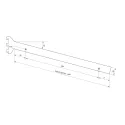 Bracket for shoe rack WALK-IN