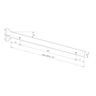 Bracket for shoe rack WALK-IN