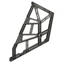 Mechanzimai batų dėžei 3 dalių juoda
