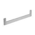 Tube rectangular with plastic protection 30x10mm L3000mm aluminum