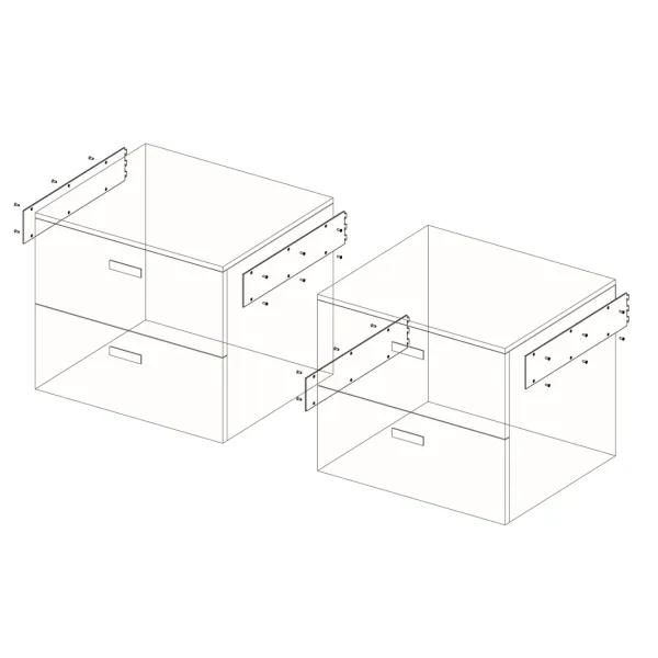 Bracket for drawer chest WALK-IN