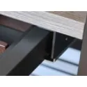 Fixing brackets for mounting under the cabinet
