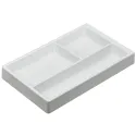 Dėklas įrankiams reguliuojamas 300x480mm, plastikinis baltas