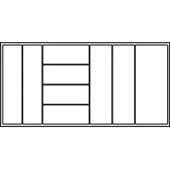 Inserts accessories, nominal length 500mm, for cutting to size