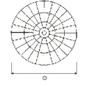 Karuselė pilno rato Ø720mm, chromas