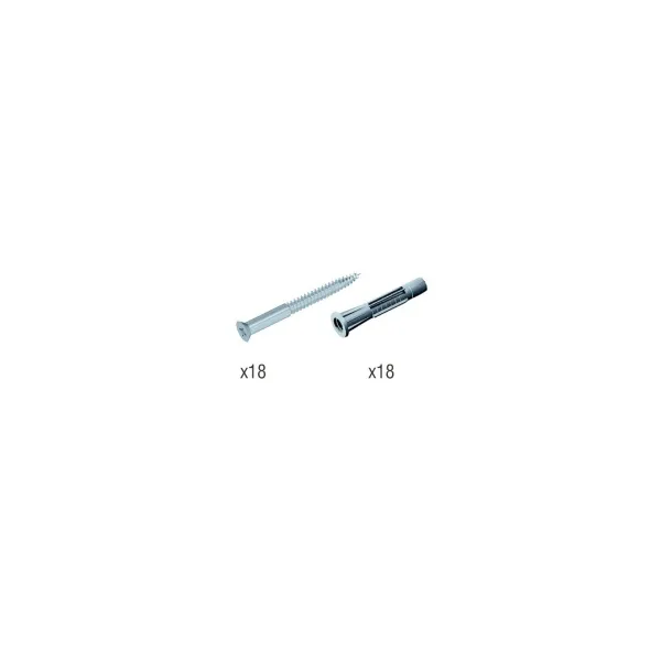 Tvirtinimo varžtai-įvorės 30x6mm, 60x4mm, (18 kpl.)