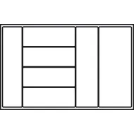 Inserts accessories, nominal length 500mm, for cutting to size