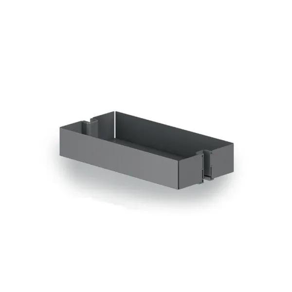 Hook in shelf 1852Y Hyper, for pull out frame 859, W150mm, anthracite