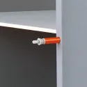Soft closing mechanism for doors Smove, orange