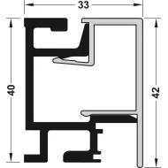 Wall profile, Aluminium railing system