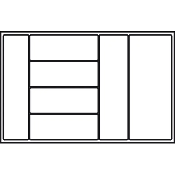 Inserts accessories, nominal length 500mm, for cutting to size