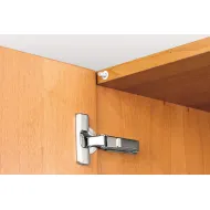 Soft closing mechanism for doors, Smove, for installation in/on top panel or base at hinge side
