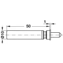 Soft closing mechanism for doors, Smove, for installation in/on top panel or base at hinge side