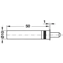 Soft closing mechanism for doors, Smove, for installation in/on top panel or base at hinge side