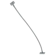 Ribotuvas durelėms L200mm, plastikinis pilka
