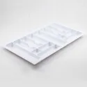 Cutlery tray W700mm 635x490mm white