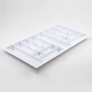 Cutlery tray W700mm 635x490mm white