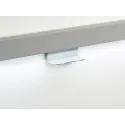 Kabliukas MosaiQ dvigubas titanium pilka