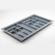 Cutlery tray W700mm 635x490mm gray