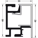 Wall profile, Aluminium railing system
