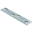 Connecting plates, Steel, with 4 screw holes