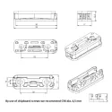 Joint connector "NIGIRI", zinc-plated