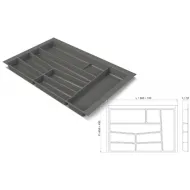 Cutlery tray W800mm white