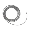 Šepetukas spintai, klijuojamas 4,8x4mm,