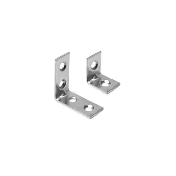 Jungtis kampinė metalinė 20x20mm,