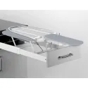 Ironing board, Ironfix, for installation behind drawer front panel