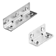 Jungtis kampinė metalinė 50x21x21mm,