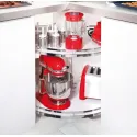 Stovas karuselei su tvirtinimais H660-860mm, pilka